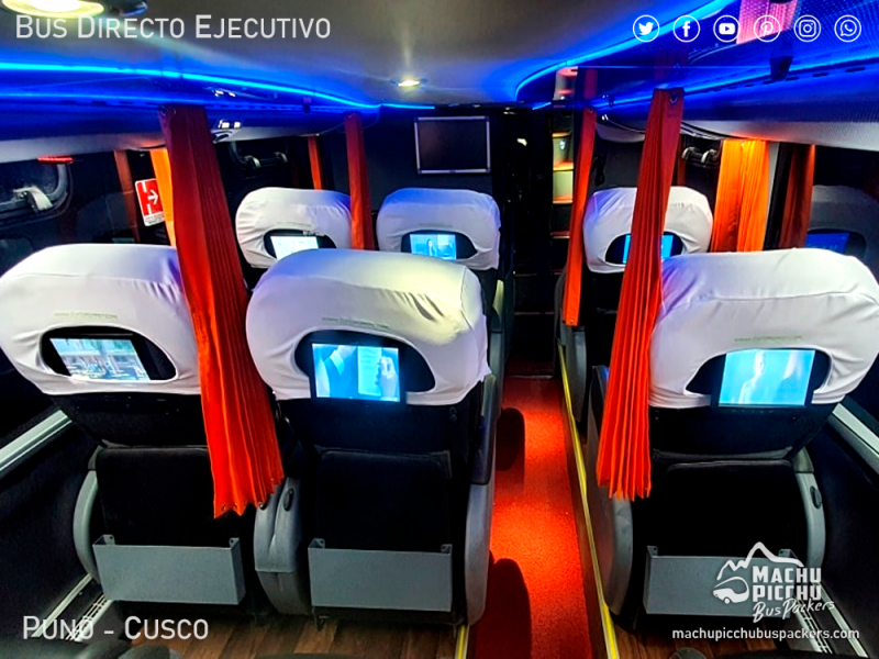 Bus Directo Puno a Cusco, Bus Cama