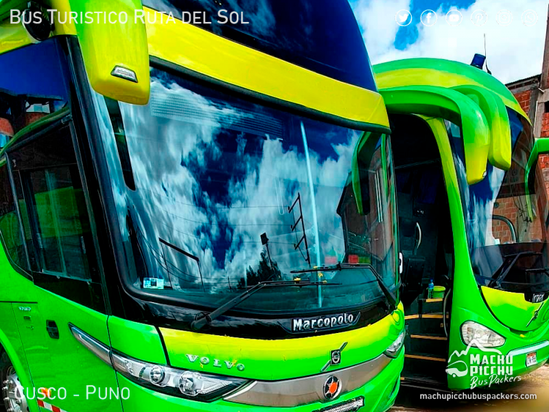 Bus Turístico Ruta del Sol Cusco Puno