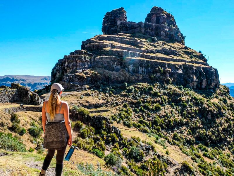 Trek Waqrapukara Tour Full Day Cusco