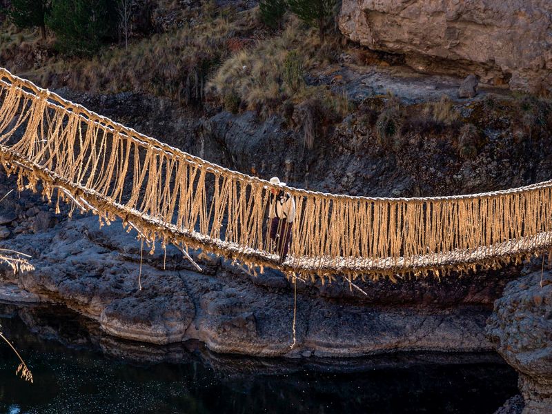 Tour Puente Inca Qeswachaka y 4 Lagunas + Buffet